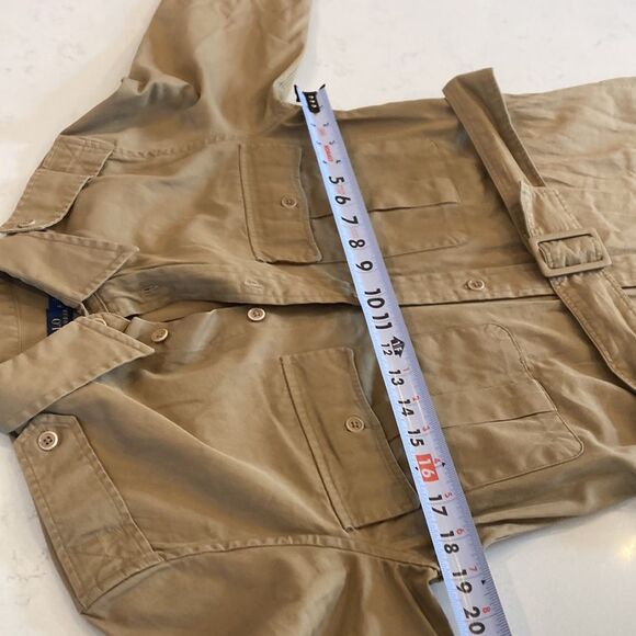 Polo Ralph Lauren Long sleeve Collared Belted Cotton Midi Shirt Dress Size 6 - Picture 8 of 11